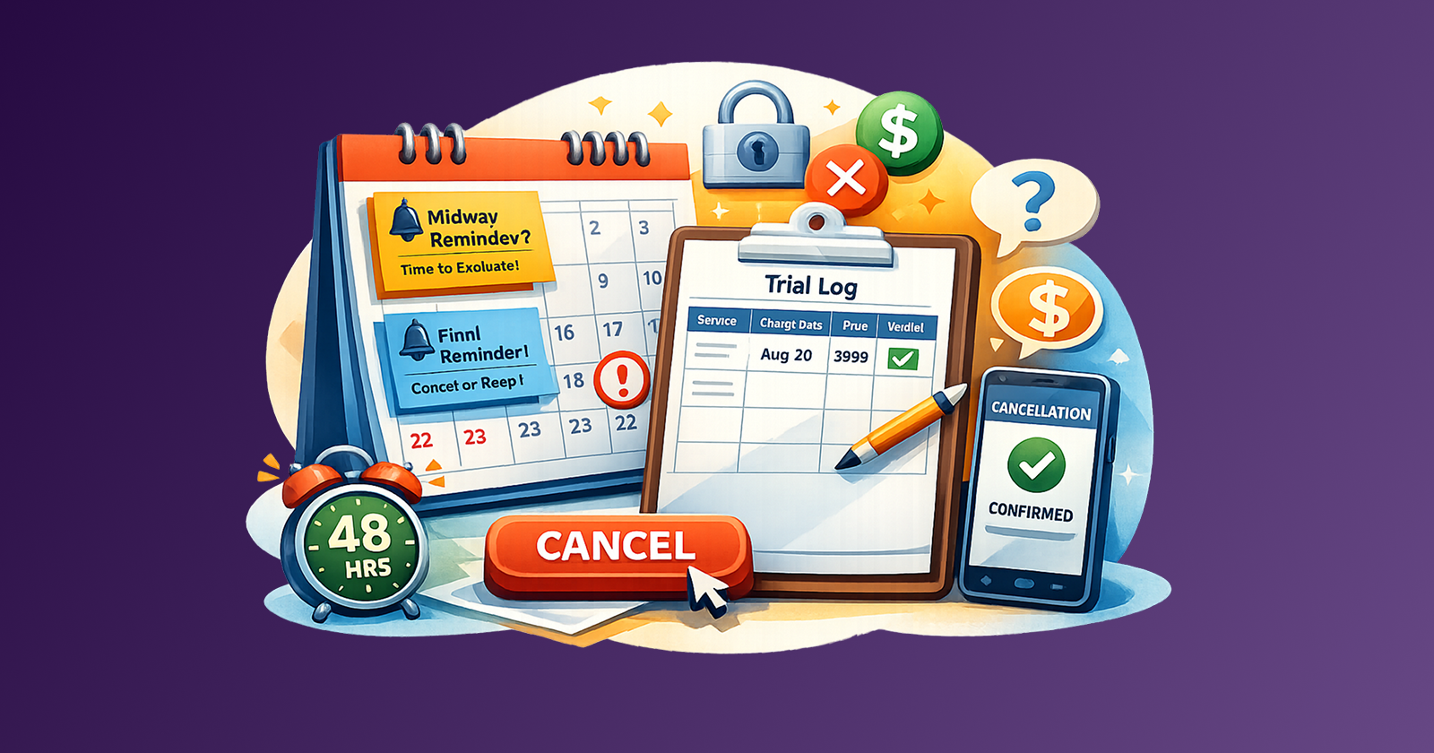 How to Avoid Free Trial Traps: A Calendar-First System That Stops Surprise Charges