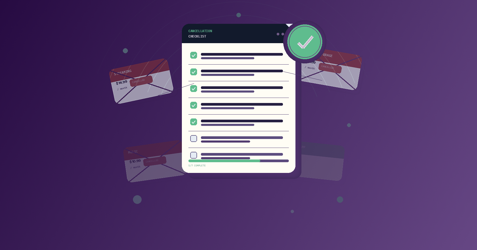 How to Cancel Subscriptions Without the Stress: A Step-by-Step Cancellation Checklist