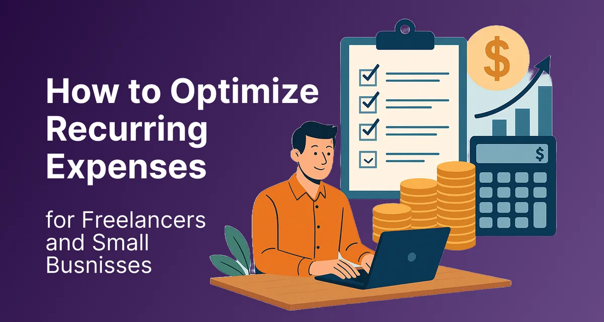 How to Optimize Recurring Expenses for Freelancers and Small Businesses