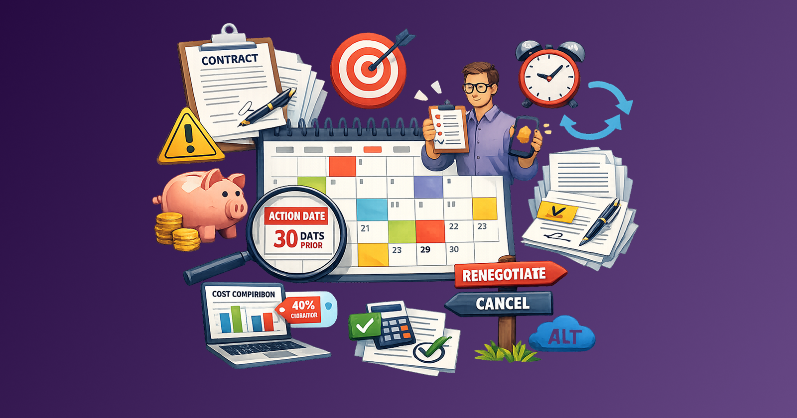 SaaS Renewal Calendar: Build One and Never Miss a Renegotiation Window