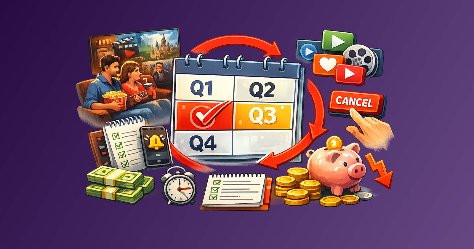 The Subscription Rotation Strategy: How to "Binge and Cancel" Without Missing Out